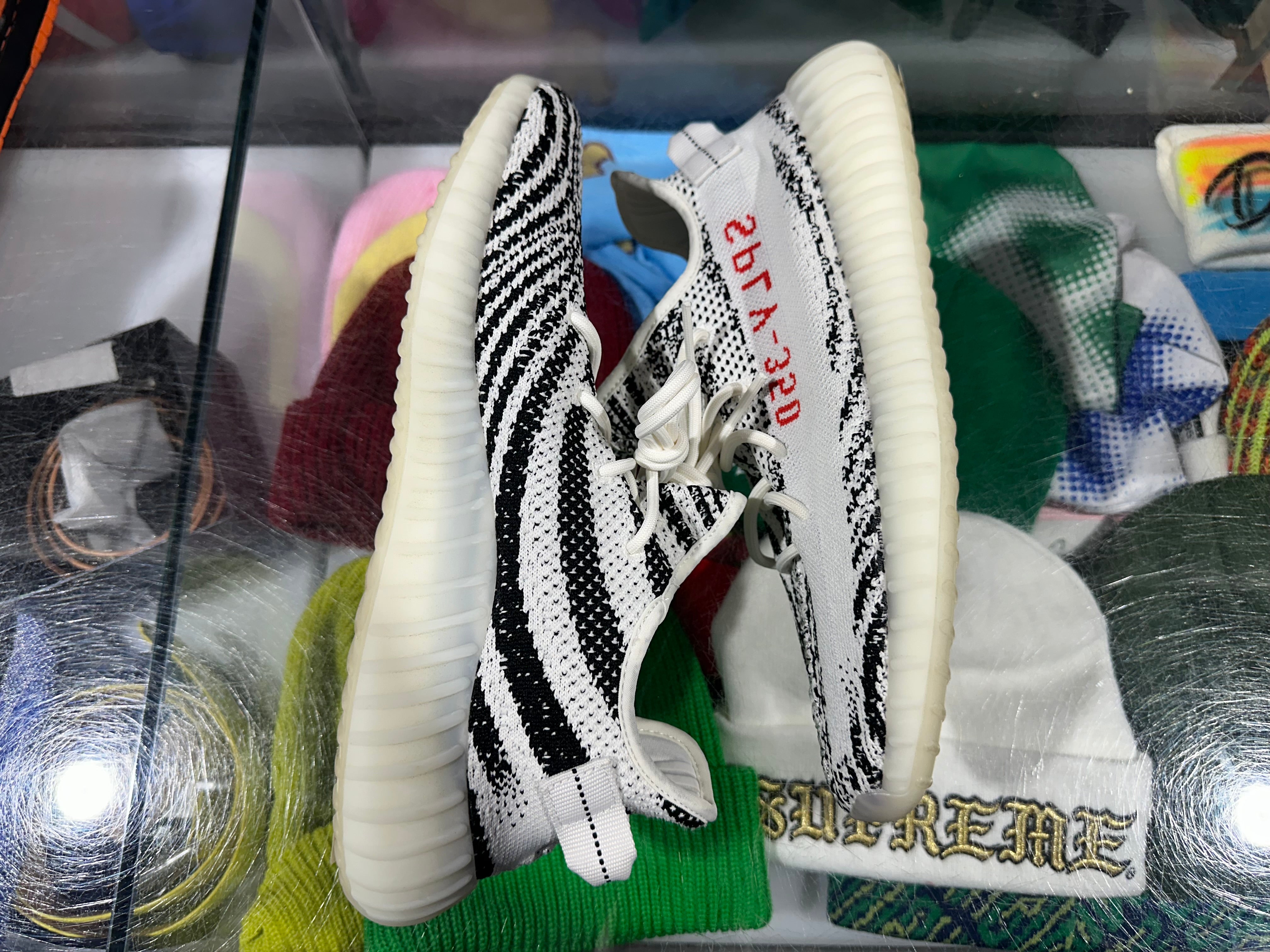 Adidas Yeezy Boost 350 V2 - Zebra Size 11.5