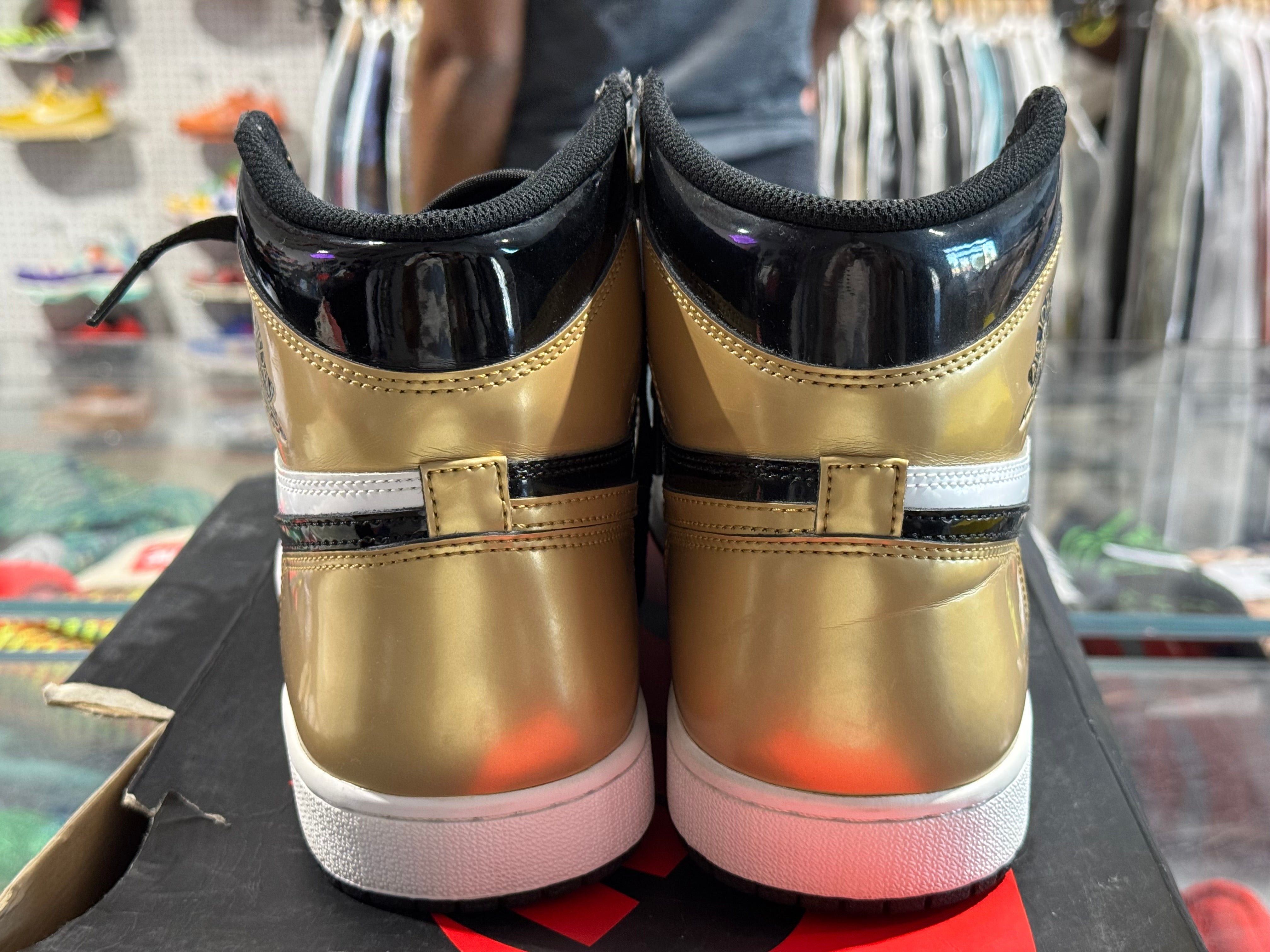 Air Jordan 1 Retro High NRG - Patent Gold Toe Size 11