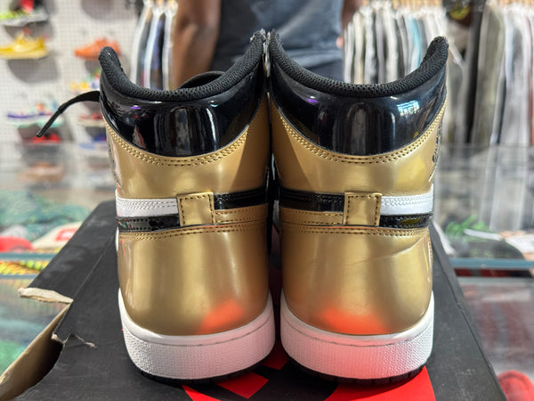 Air Jordan 1 Retro High NRG - Patent Gold Toe Size 11