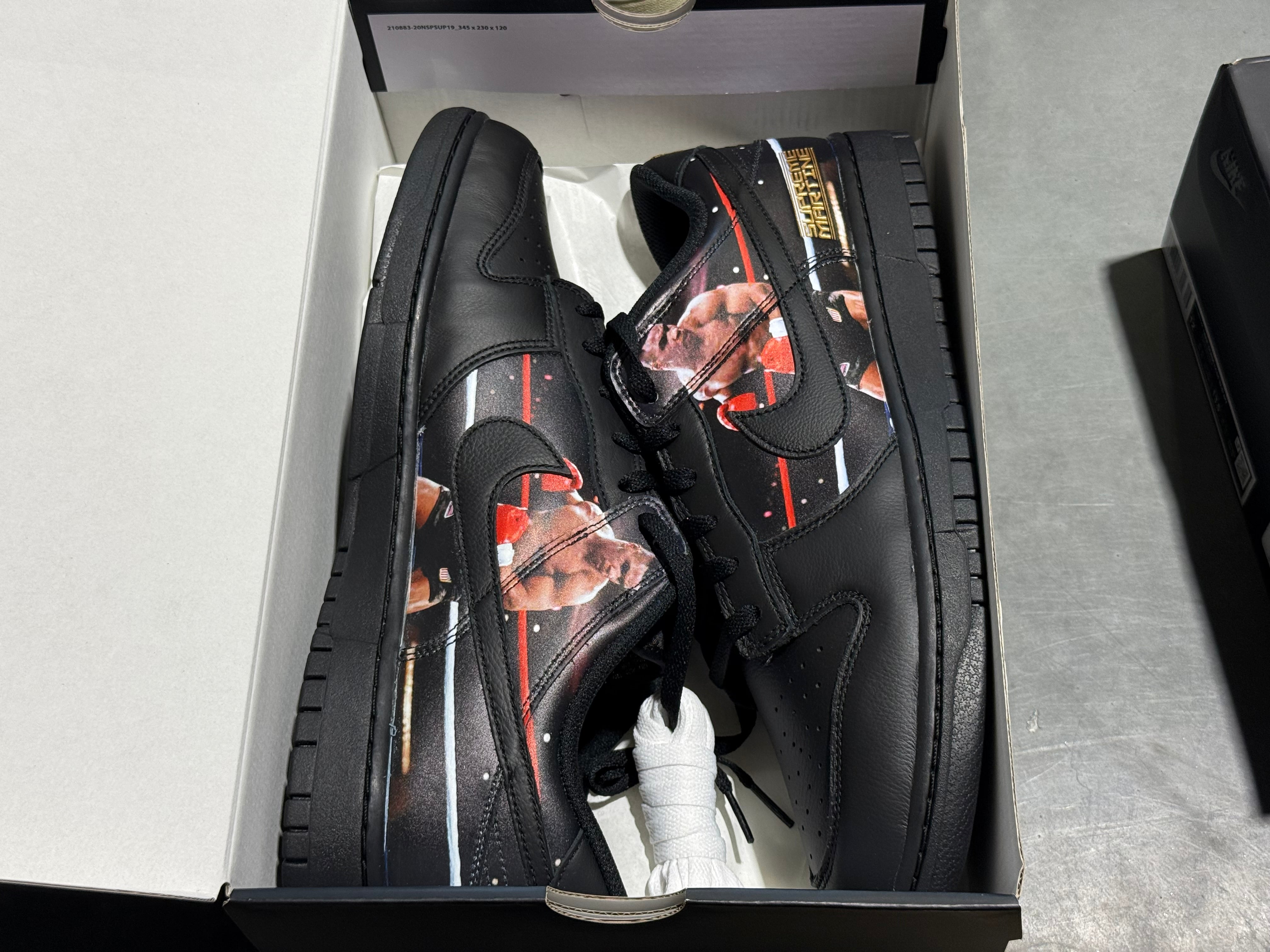 Nike Dunk Low Supreme MT - Martine Rose/Black Size 13