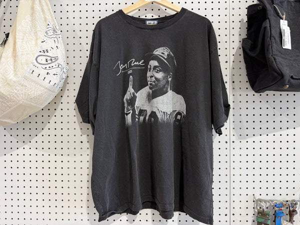 USED KITH Jerry Rice Tee - Faded Black Size XL
