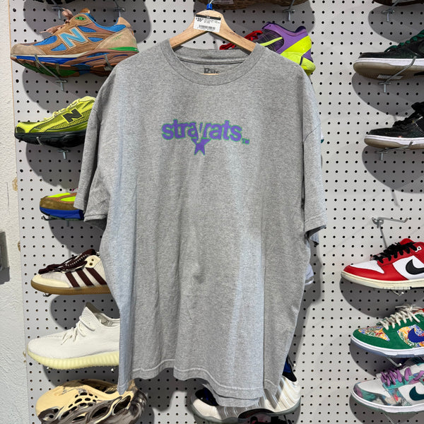 USED Stray Rats Lower East Coast Tee - Grey Size XXL