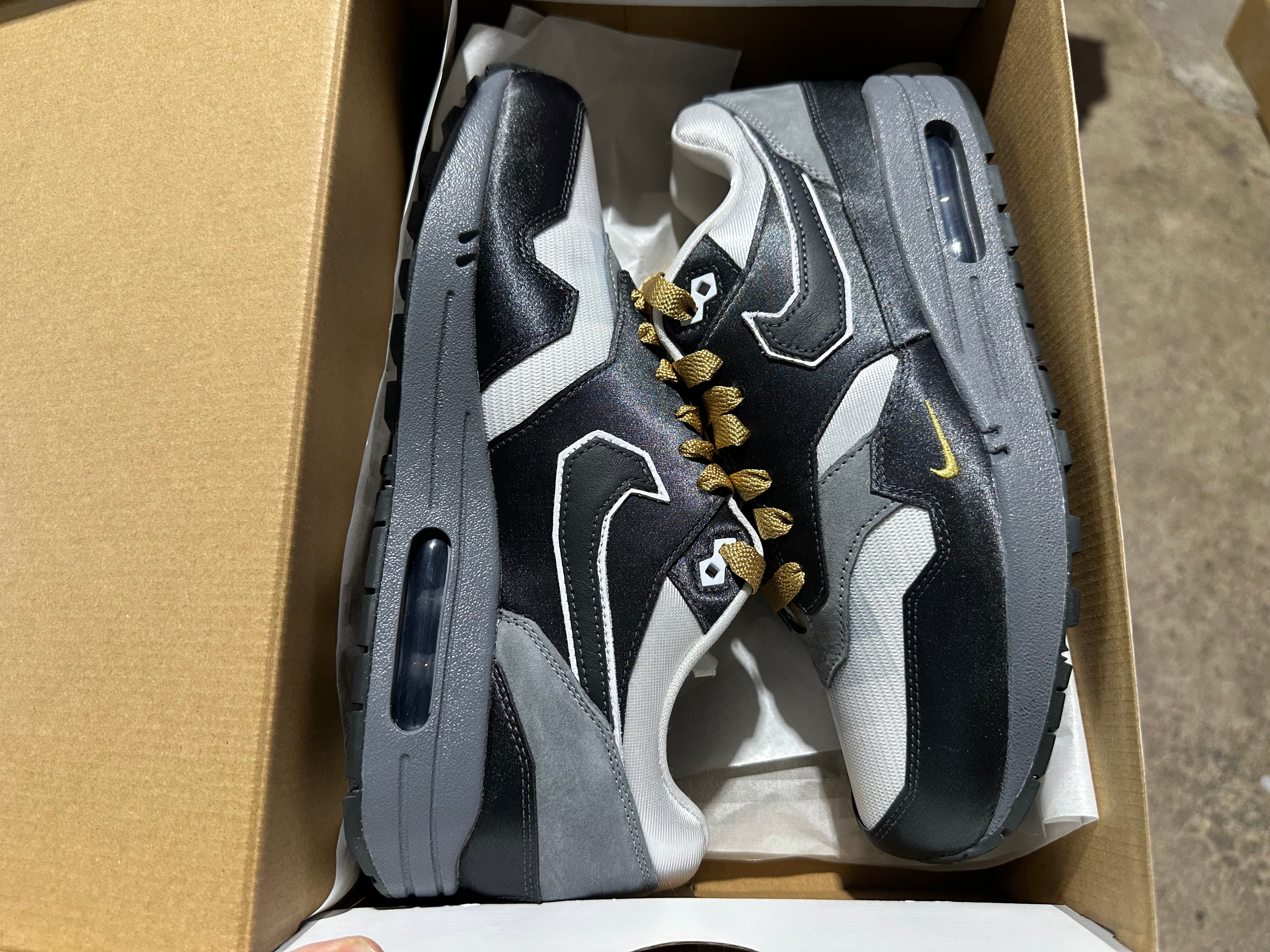 Nike Air Max 1 Big Head Mode - Black Size 9