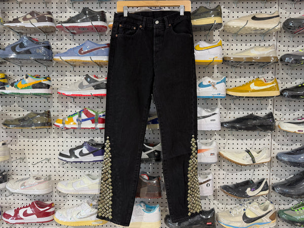 NEW Denim Tears Rocker Studded Denim - Black Size 30