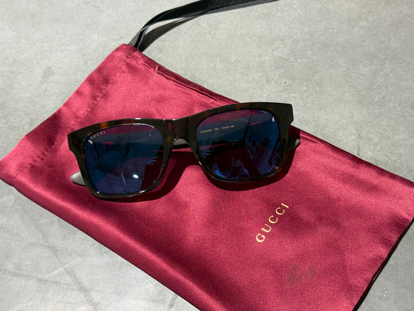 PRELOVED Gucci GG0008S Rectangular Sunglasses