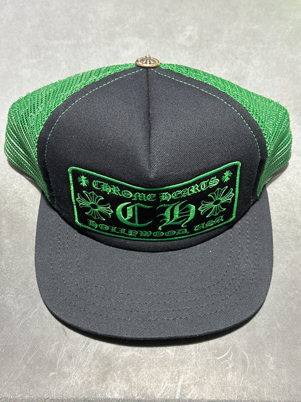 NEW Chrome Hearts Trucker - Black/Green