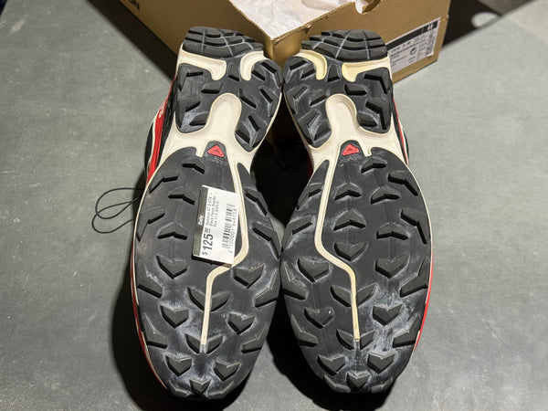 Salomon XT 6 GTX - Black Flame Scarlet Size 11.5