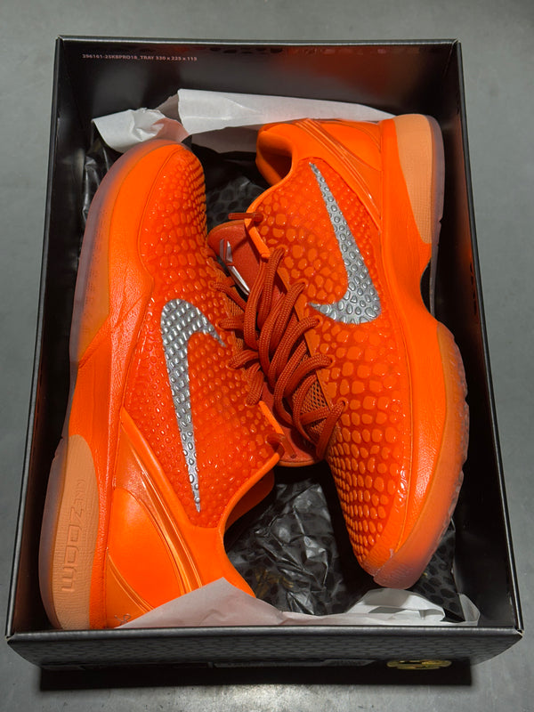 Nike Kobe 6 Protro - Total Orange Size 9.5