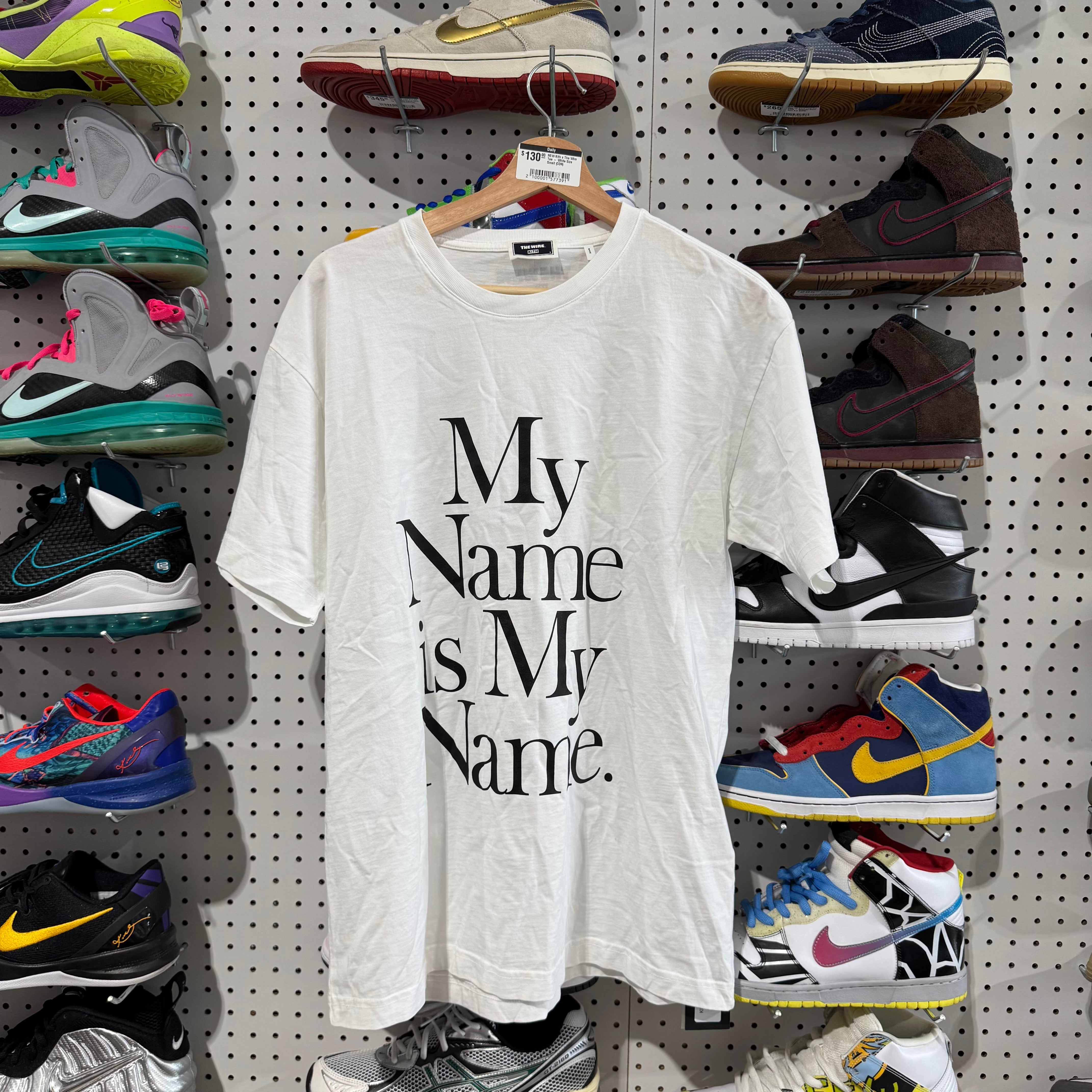 Kith x The Wire Tee - White Size Small
