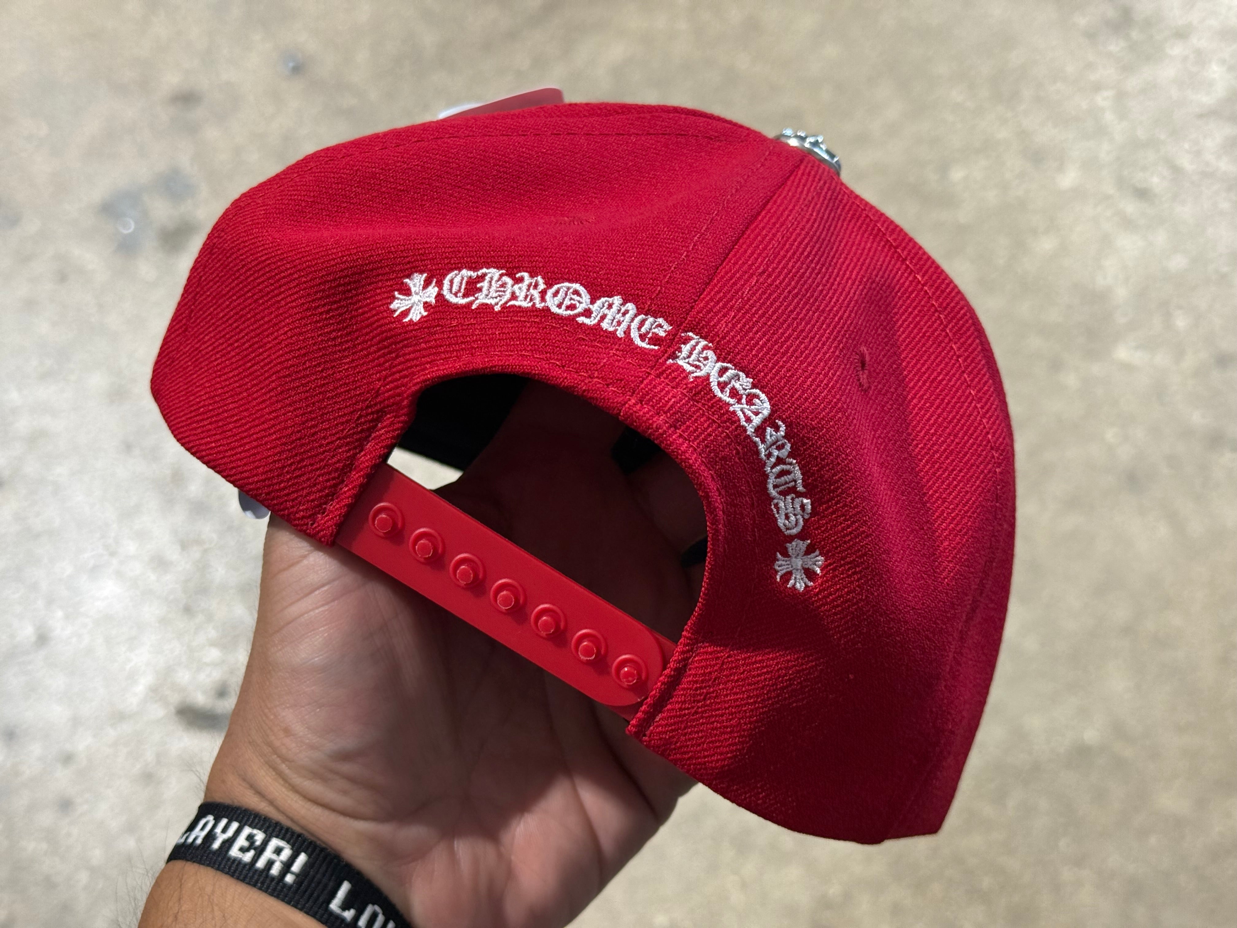 NEW Chrome Hearts On Field Baseball Cap - Red