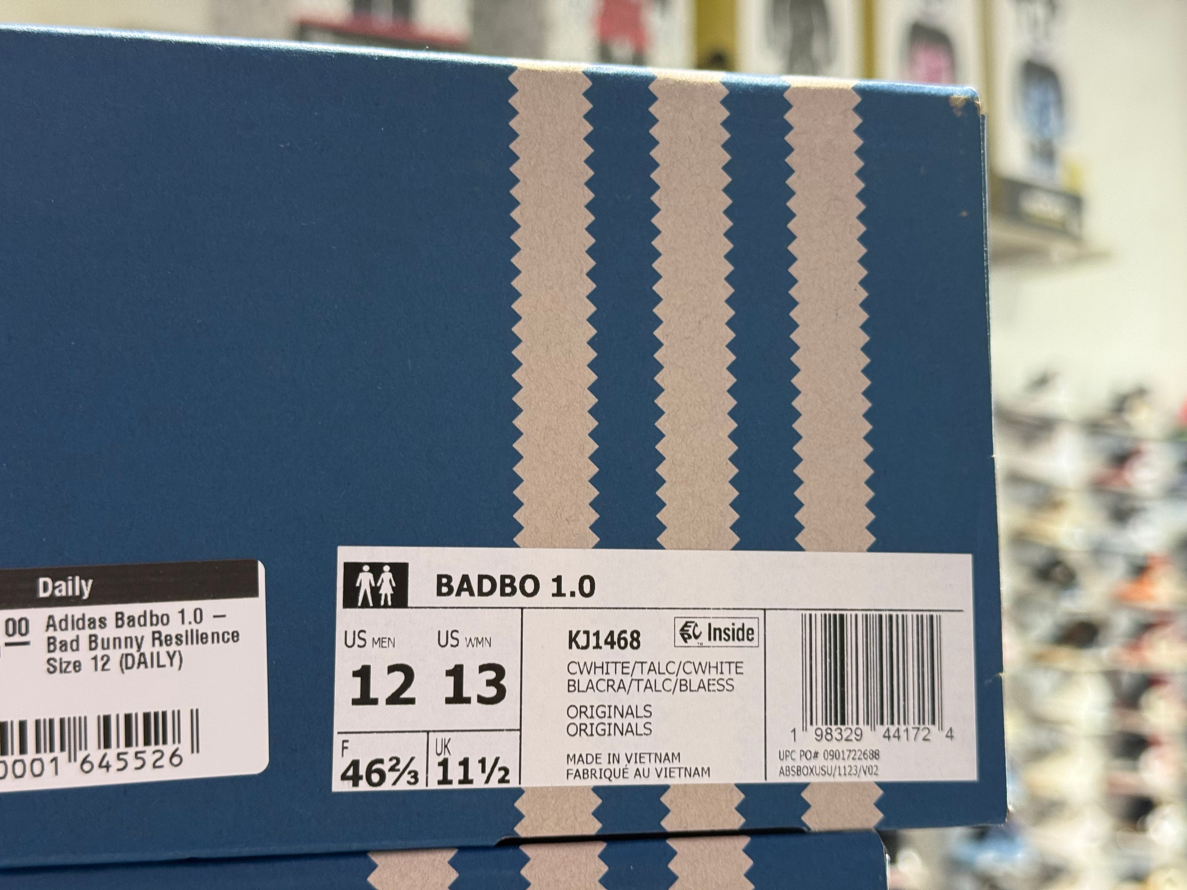 Adidas Badbo 1.0 - Bad Bunny Resilience Size 12