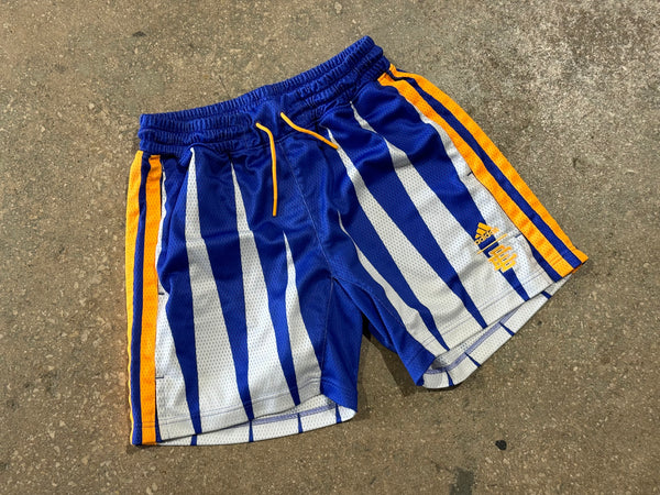 NEW Eric Emanuel x Adidas Hoops Summer Shorts - Sonic Ink Size Medium