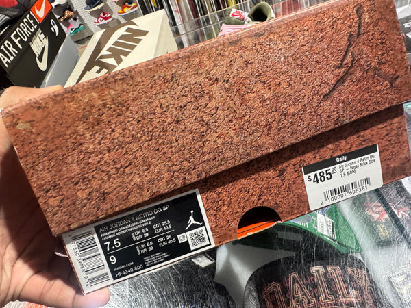 Air Jordan 4 Retro OG SP - Nigel Brick Size 7.5