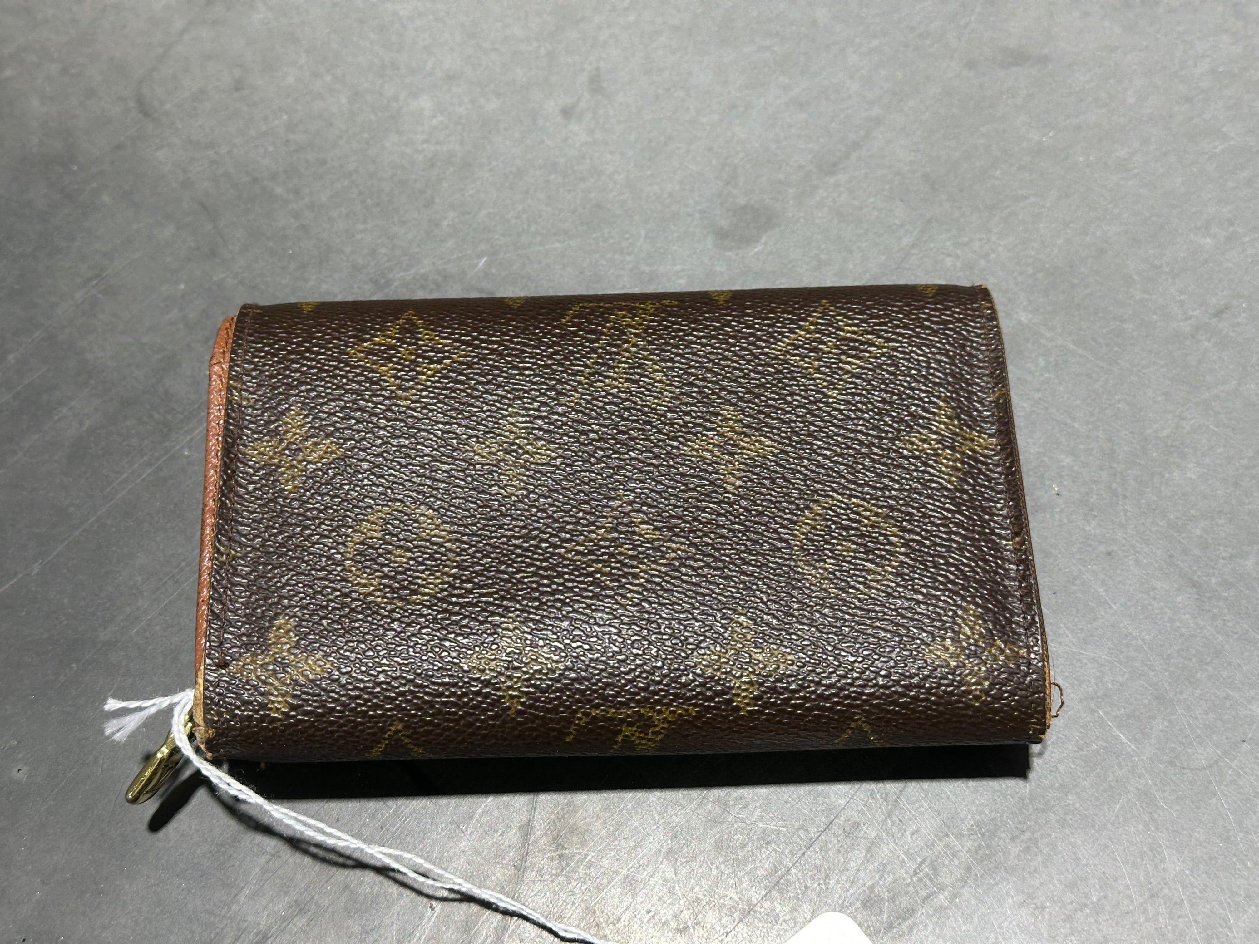 VTG Louis Vuitton Porte Monnaie Billet Tresor Wallet - Brown Monogram