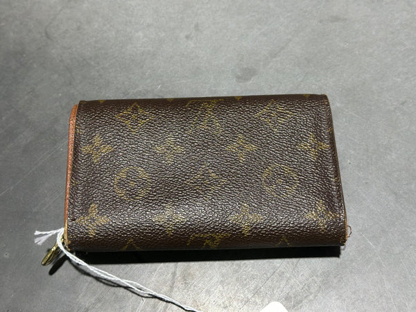 VTG Louis Vuitton Porte Monnaie Billet Tresor Wallet - Brown Monogram