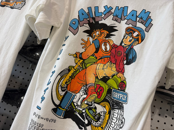 NEW DAILY Toriyama 2.0 Tee - White