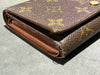 VTG Louis Vuitton Porte Monnaie Billet Tresor Wallet - Brown Monogram