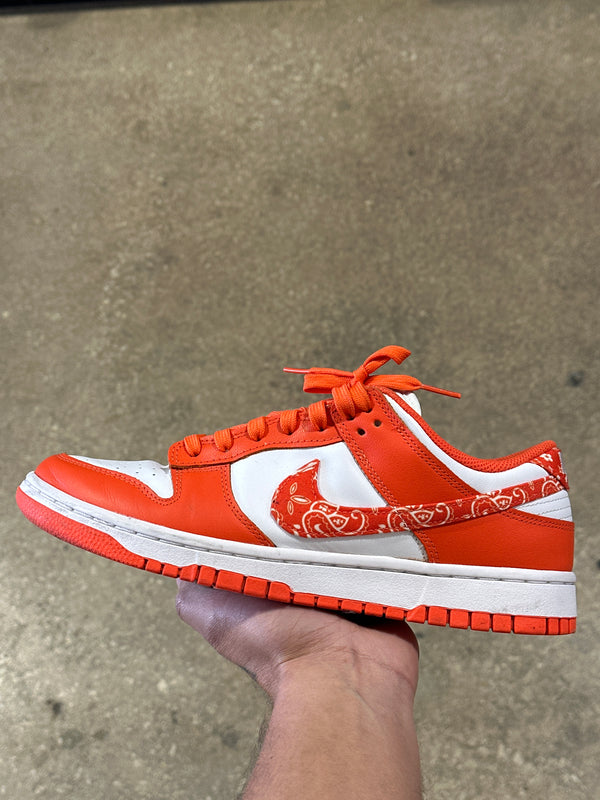 Nike Dunk Low Essential - Paisley Pack Orange Size 10.5W/9M