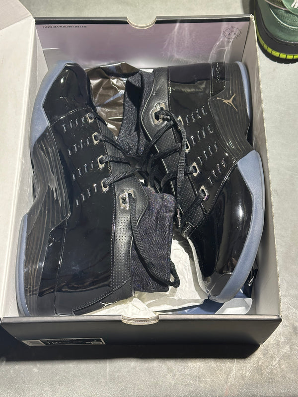 Air Jordan 17 Low - Black Patent Size 12.5