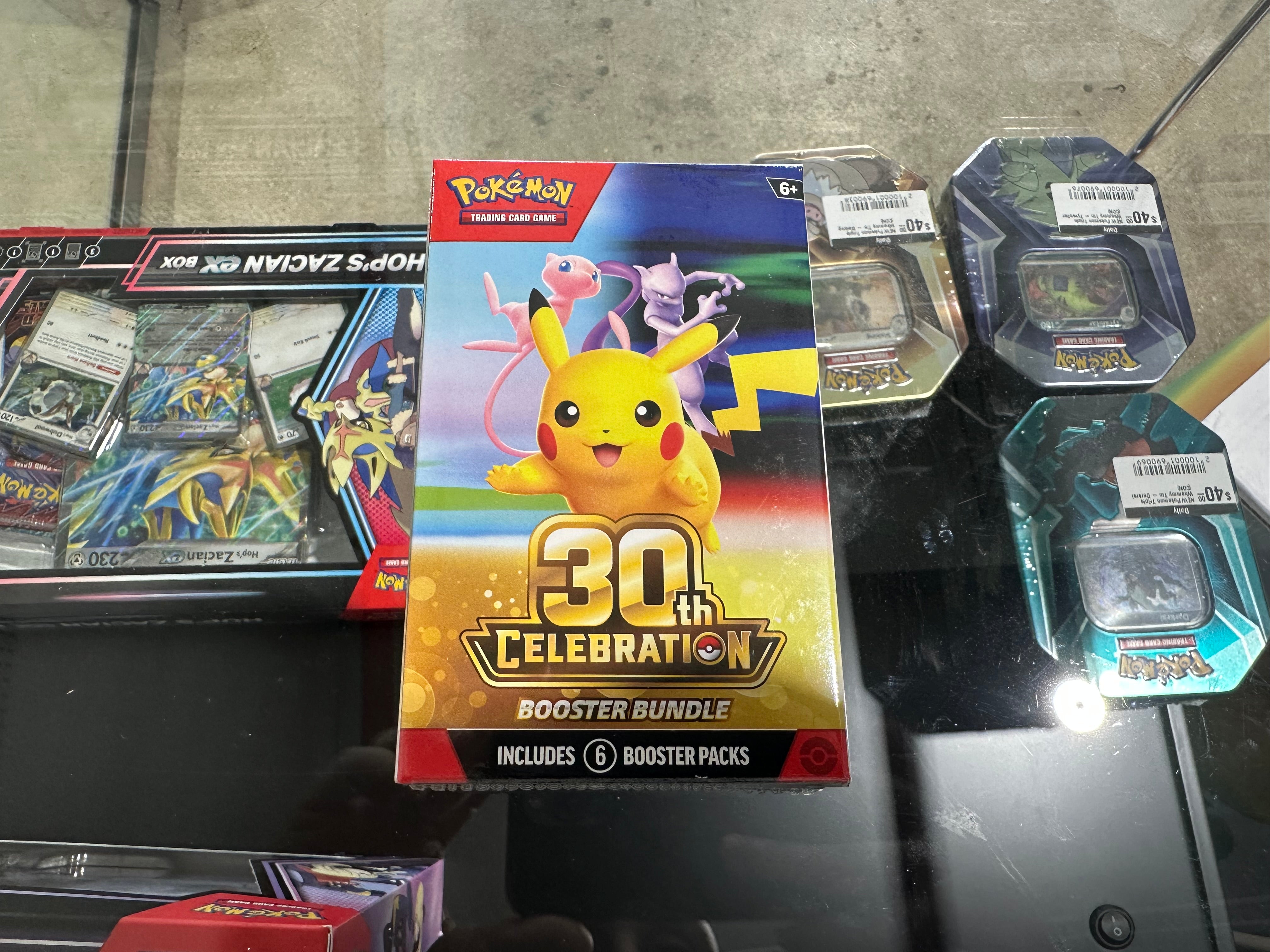NEW Pokémon 30th Celebration Booster Bundle