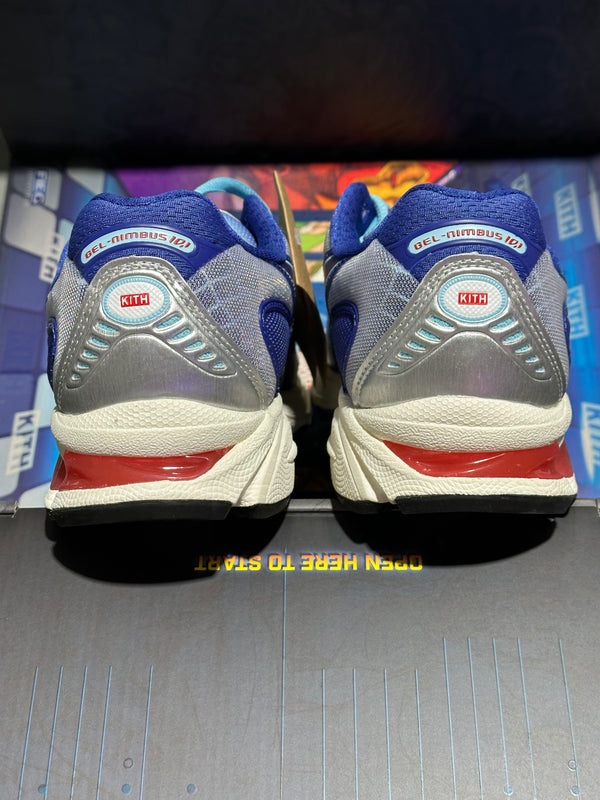 ASICS Gel-Nimbus 10.1 Kith Marvel vs. Capcom Pack With Comic Size 6.5