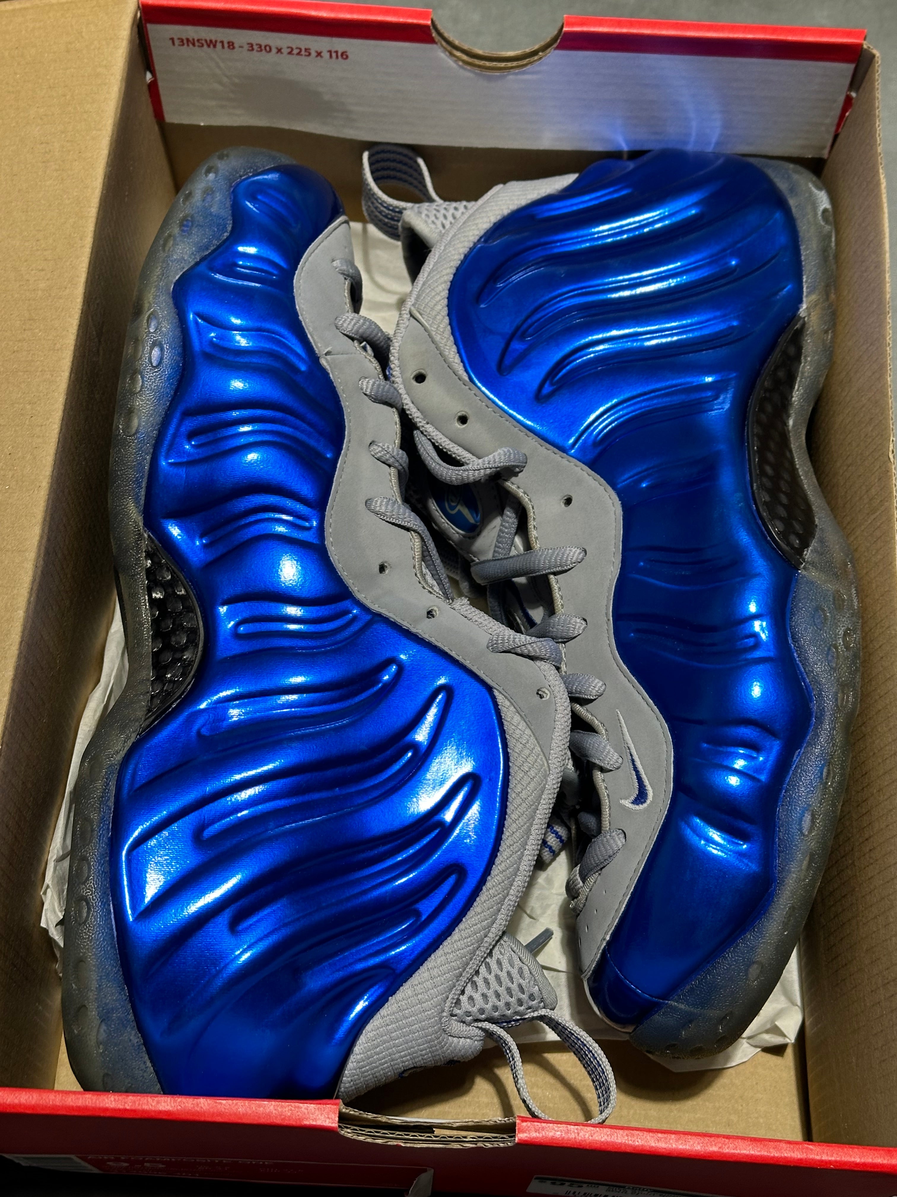 Nike Air Foamposite One - 2013 Sport Royal Size 9.5