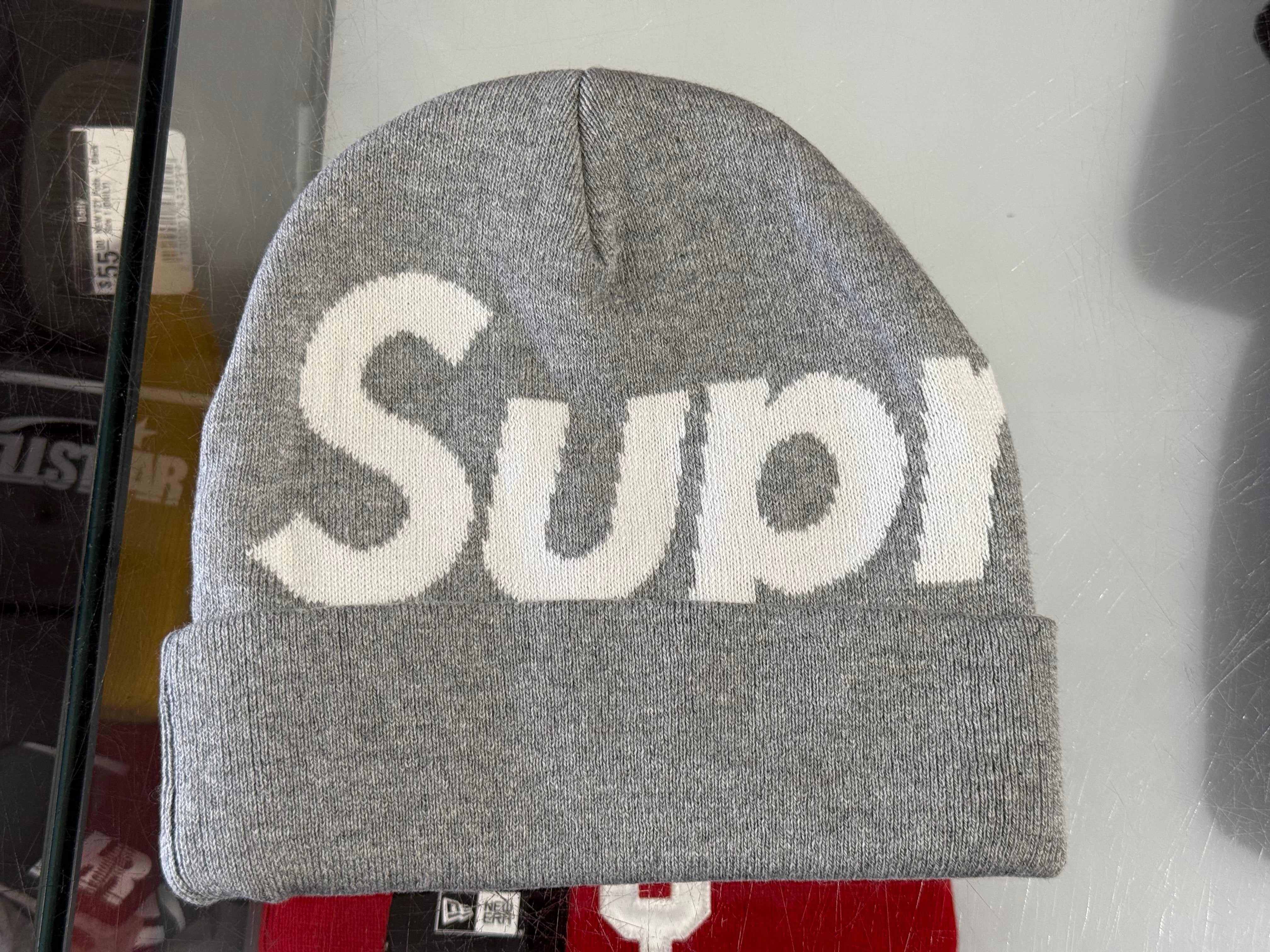 NEW Supreme Big Logo Beanie