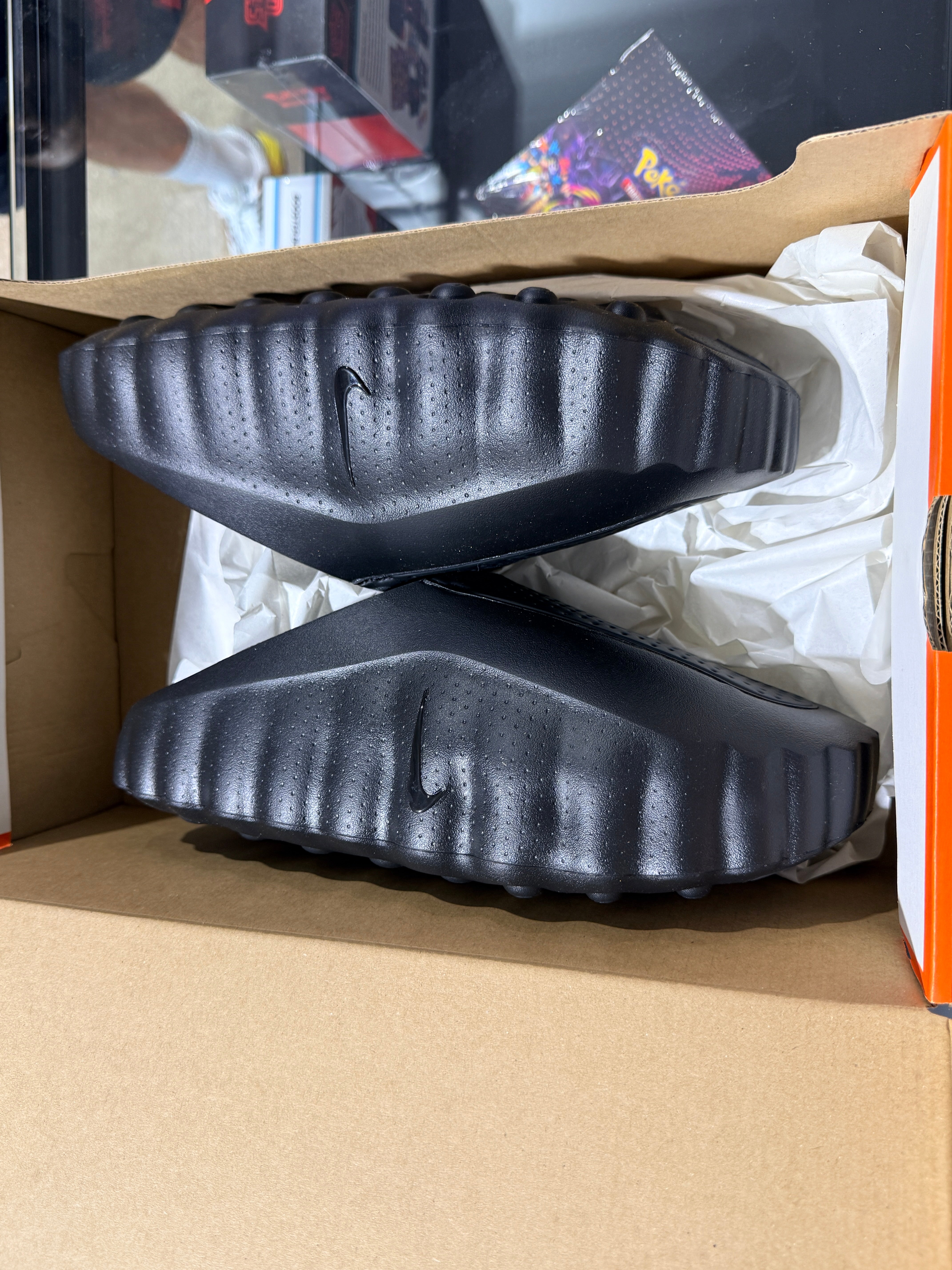 Nike Mind 001 Slide - Triple Black Size 12