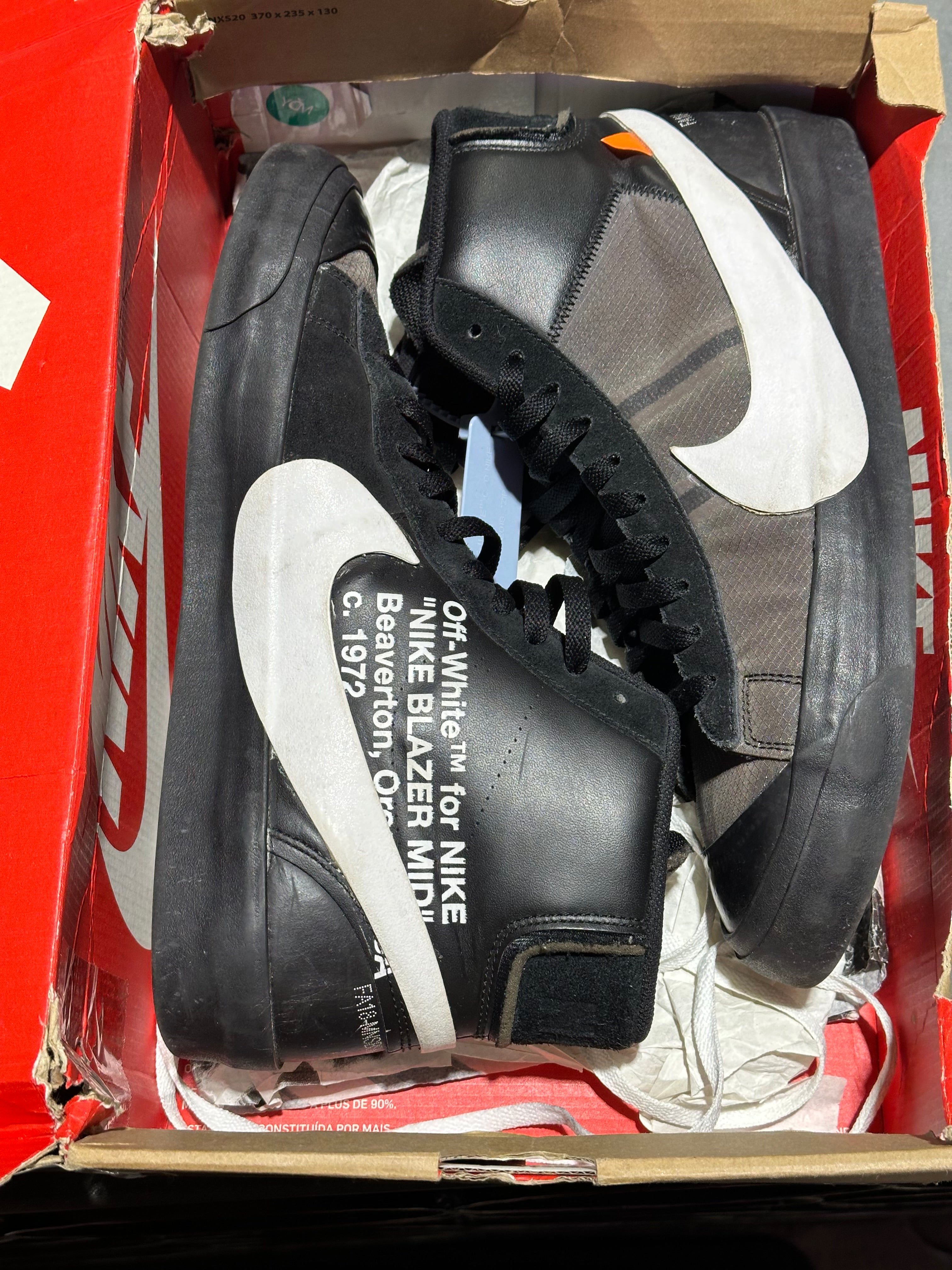 Nike x Off White Blazer Mid - Grim Reaper Size 12