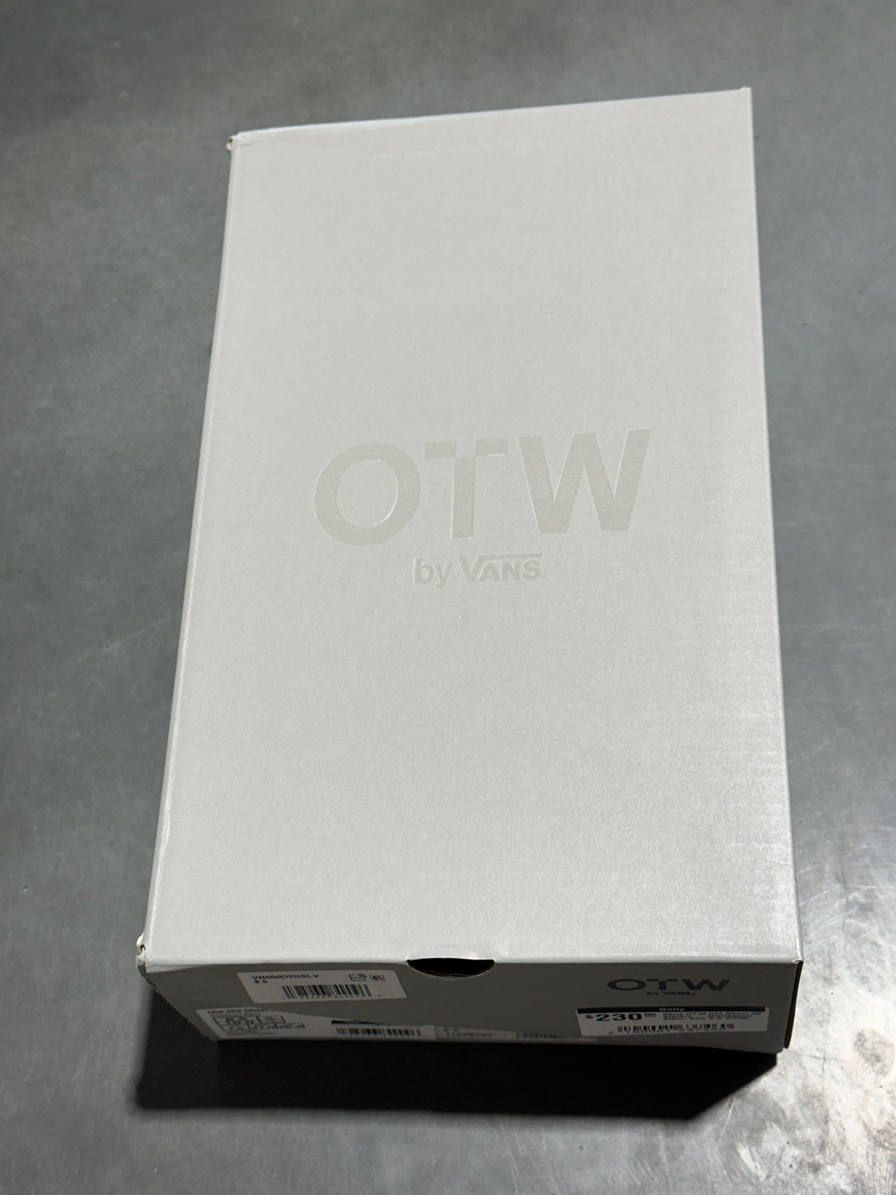 Vans OTW Old Skool 36 Vibram - Distressed Silver Size 8.5