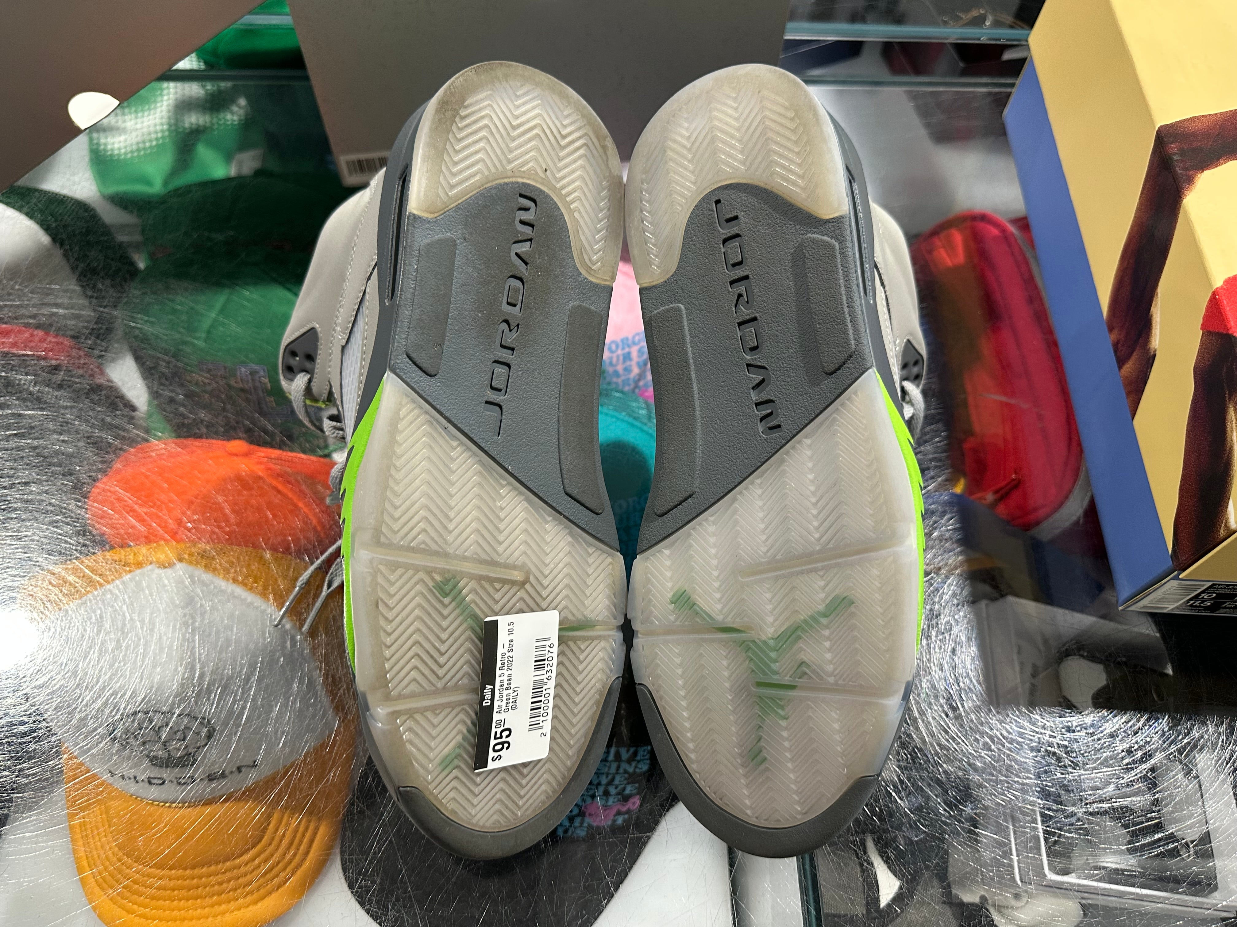 Air Jordan 5 Retro - Green Bean 2022 Size 10.5