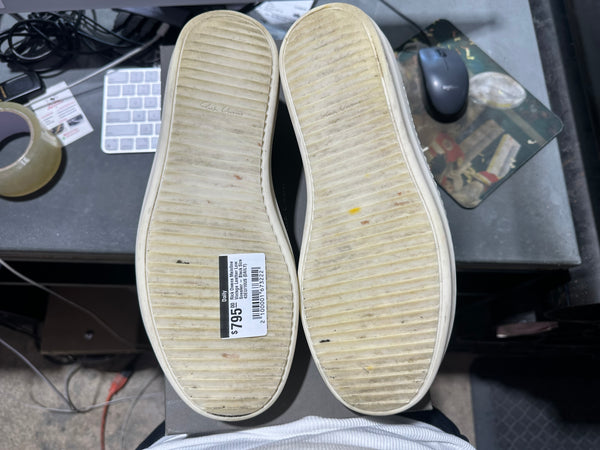 Rick Owens Mainline Vintage Leather Low Sneaker - Black Size 43EU/10US