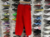 NEW Kapital Bone Pattern Boa Fleece Easy Pants - Red Size 4