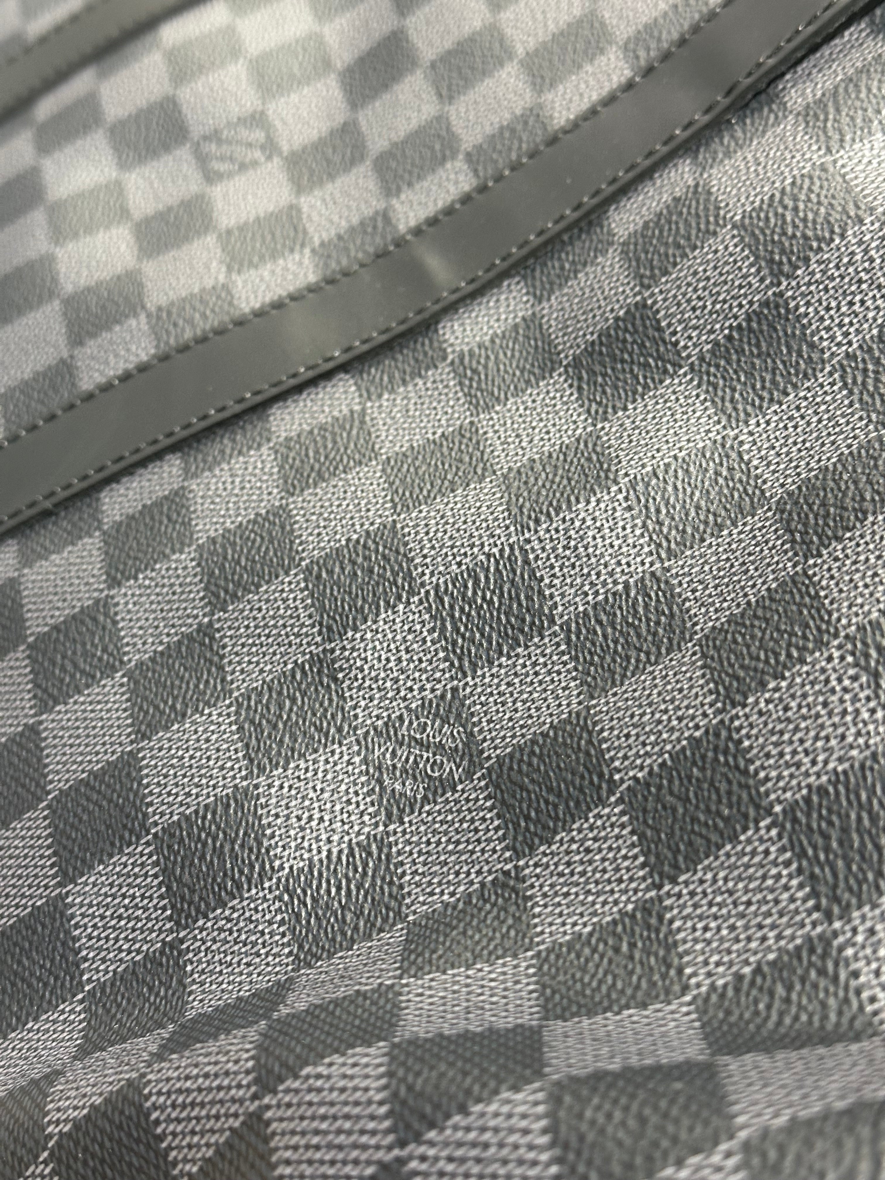 CLEAN Louis Vuitton Damier 55 Keepall Bag