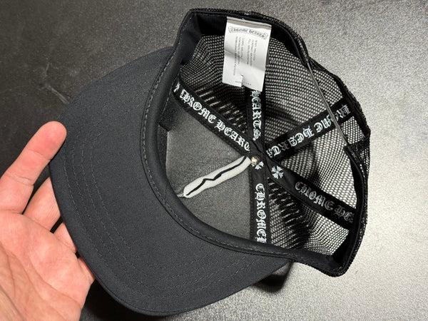 NEW Chrome Hearts Miami Trucker Hat - Black