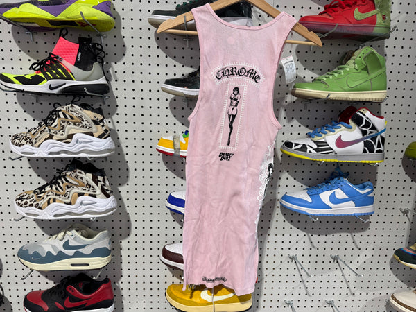 NEW Chrome Hearts x Deadly Doll Tank - Pink Size Large