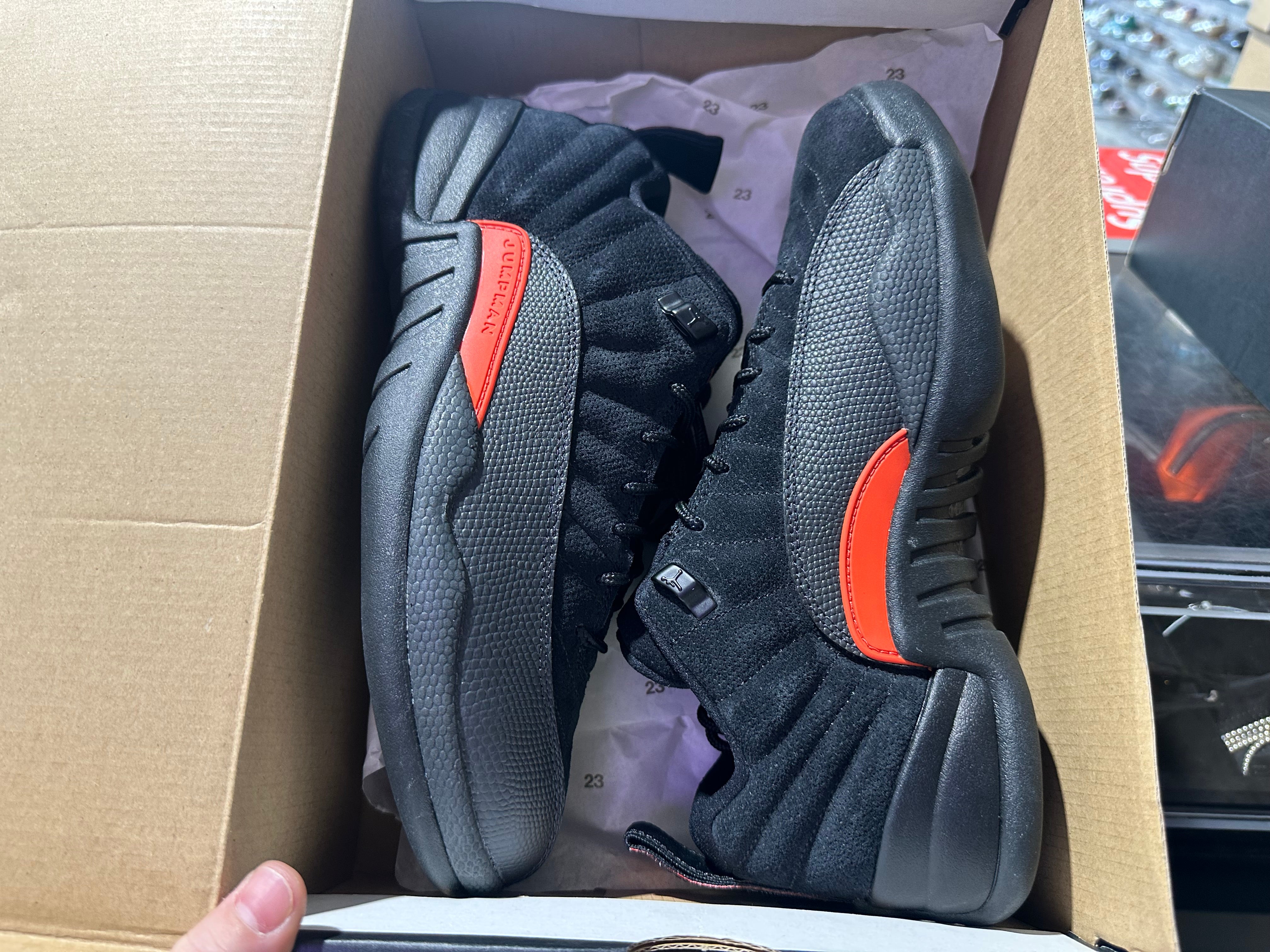 Air Jordan 12 Retro Low - Max Orange 2017 Size 8.5