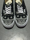 Vans Authentic - Black Bandana Paisley Size 5.5