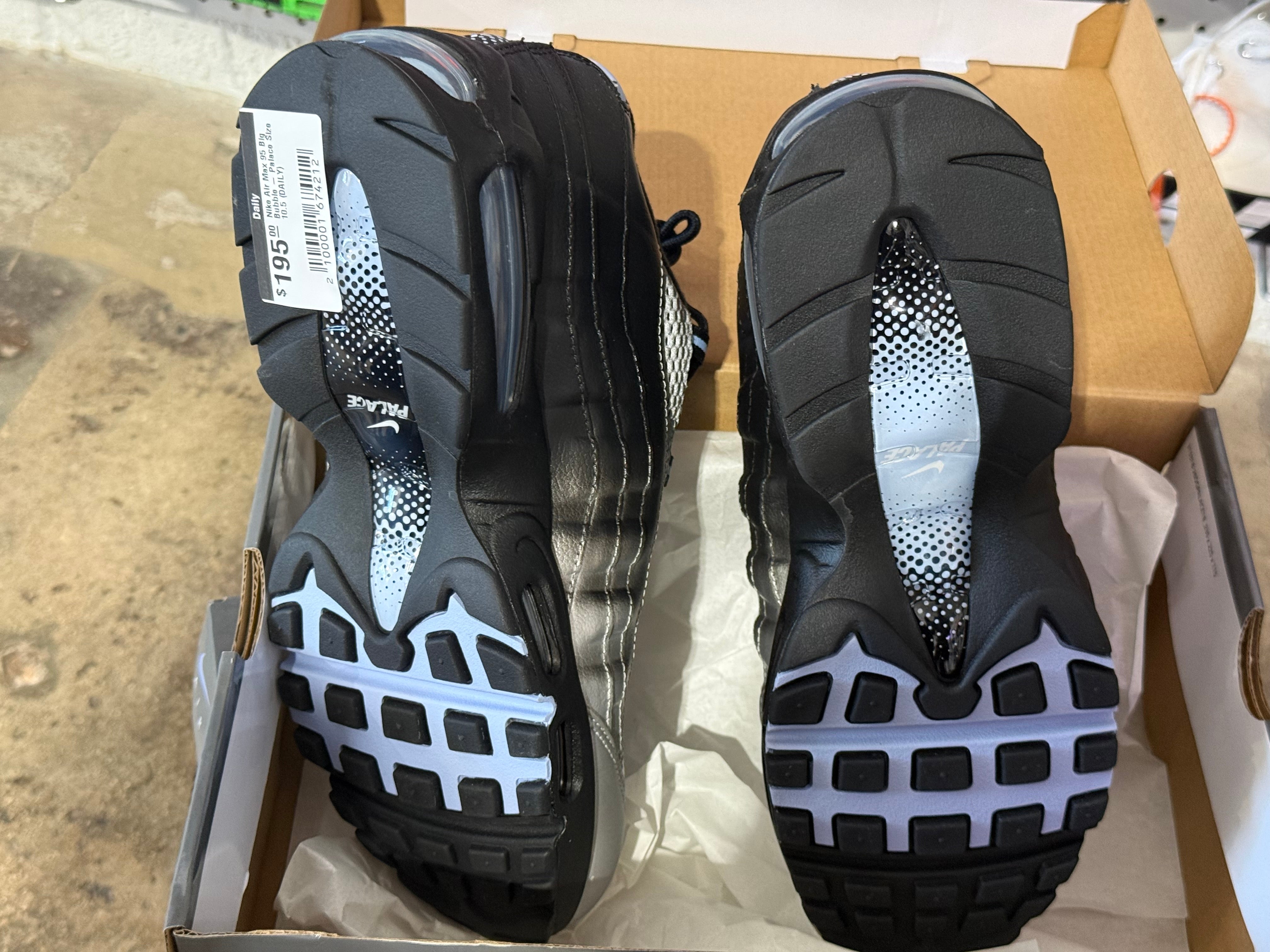 Nike Air Max 95 Big Bubble - Palace Size 10.5