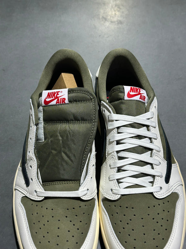 Air Jordan 1 Retro Low OG SP - Travis Scott Medium Olive Size 11.5