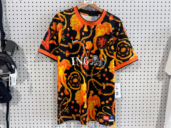 NEW Nike x Patta Netherlands Academy Pro Lion Jersey - Orange Size M