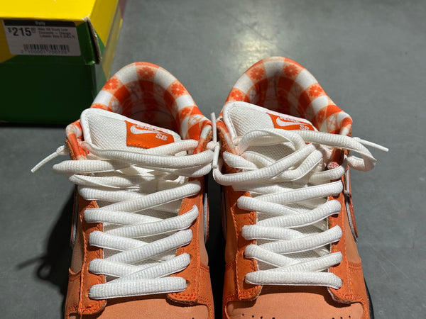 Nike SB Dunk Low Concepts - Orange Lobster Size 8