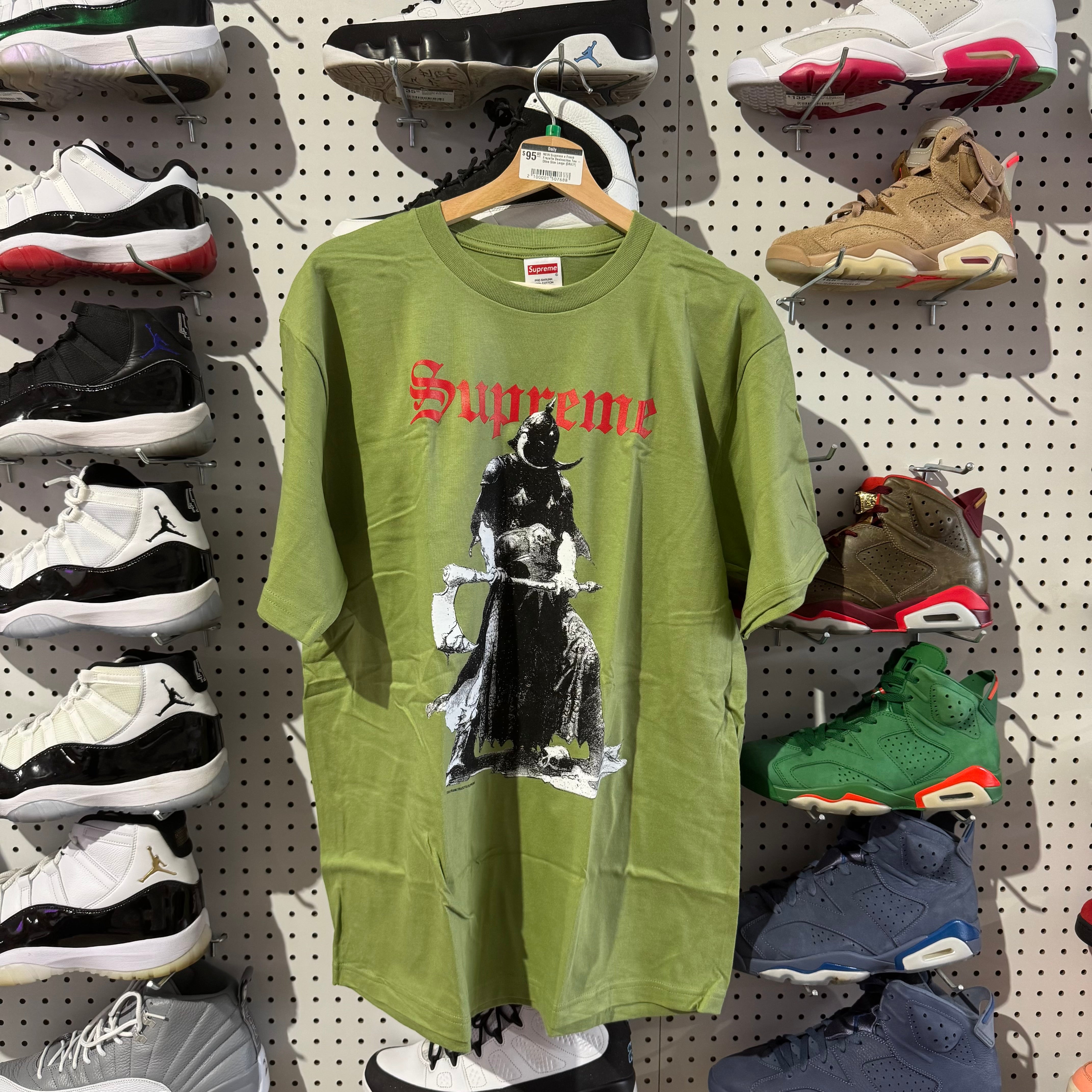 NEW Supreme x Frank Frazetta Destruction Tee - Olive