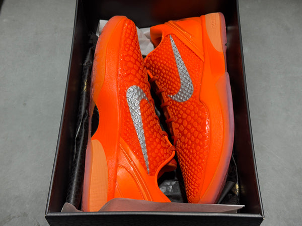 Nike Kobe 6 Protro - Total Orange Size 13