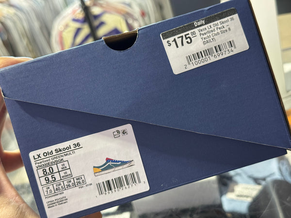 Vans LX Old Skool 36 Pearlized Pack - Yacht Club	Size 8
