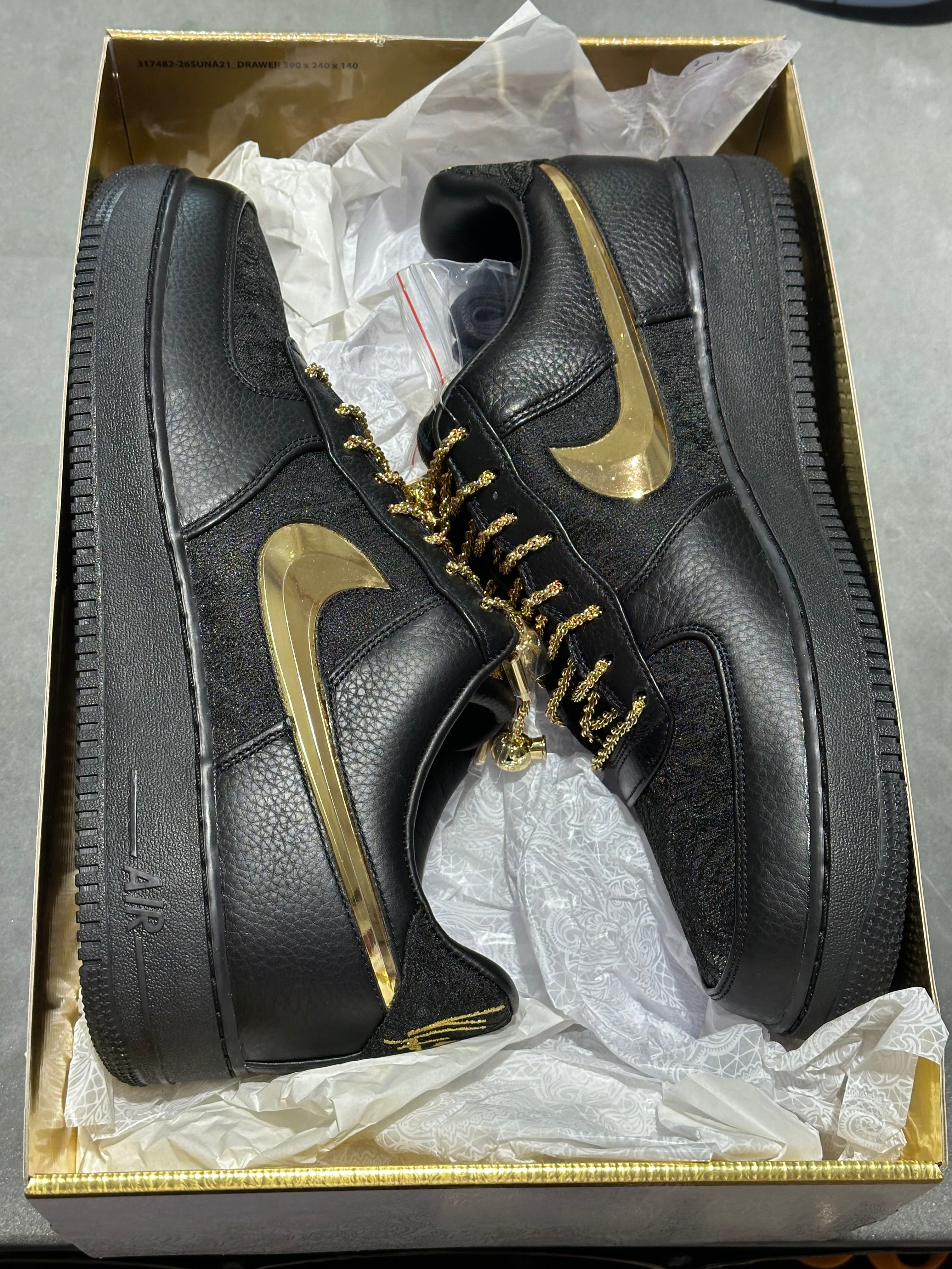 Nike Air Force 1 Low Victor Solomon ASW - Black Size 13