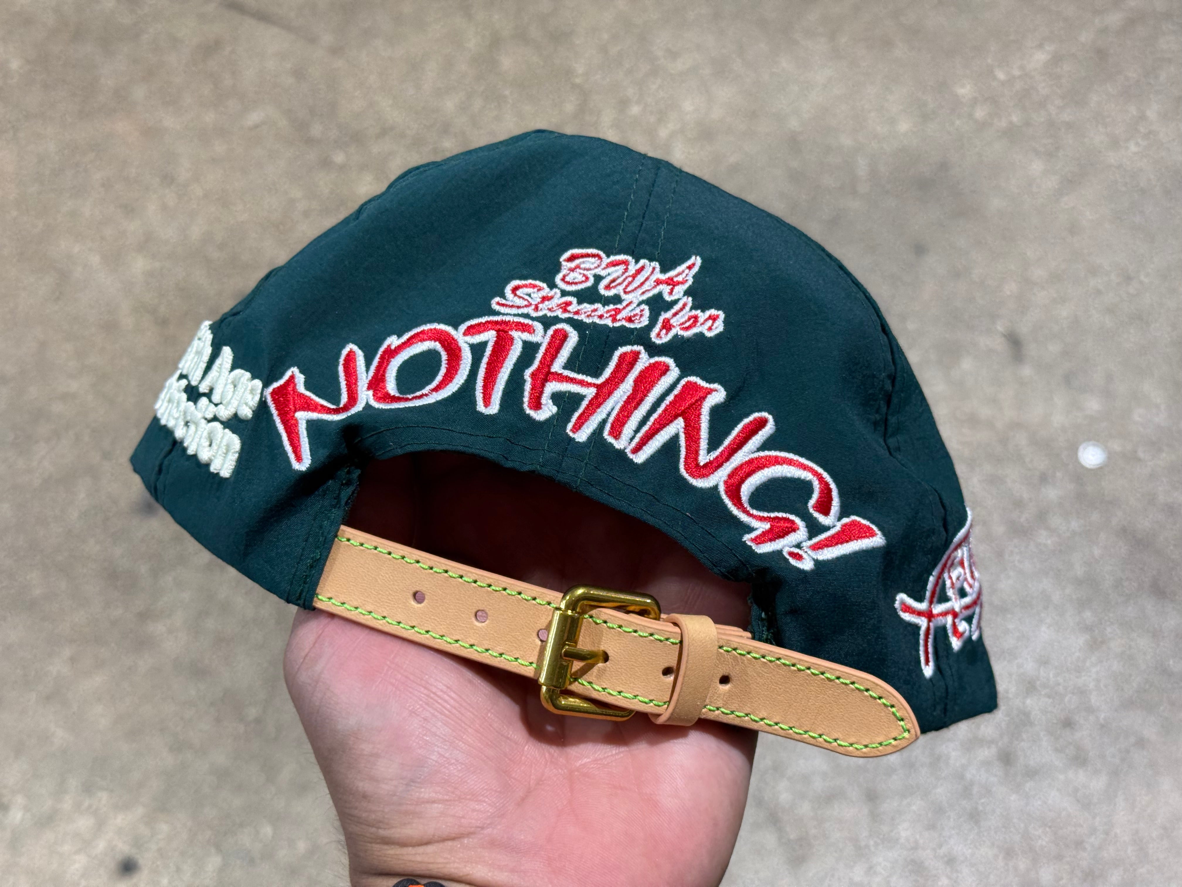 NEW Better With Age Fuck Nylon Hat - Green