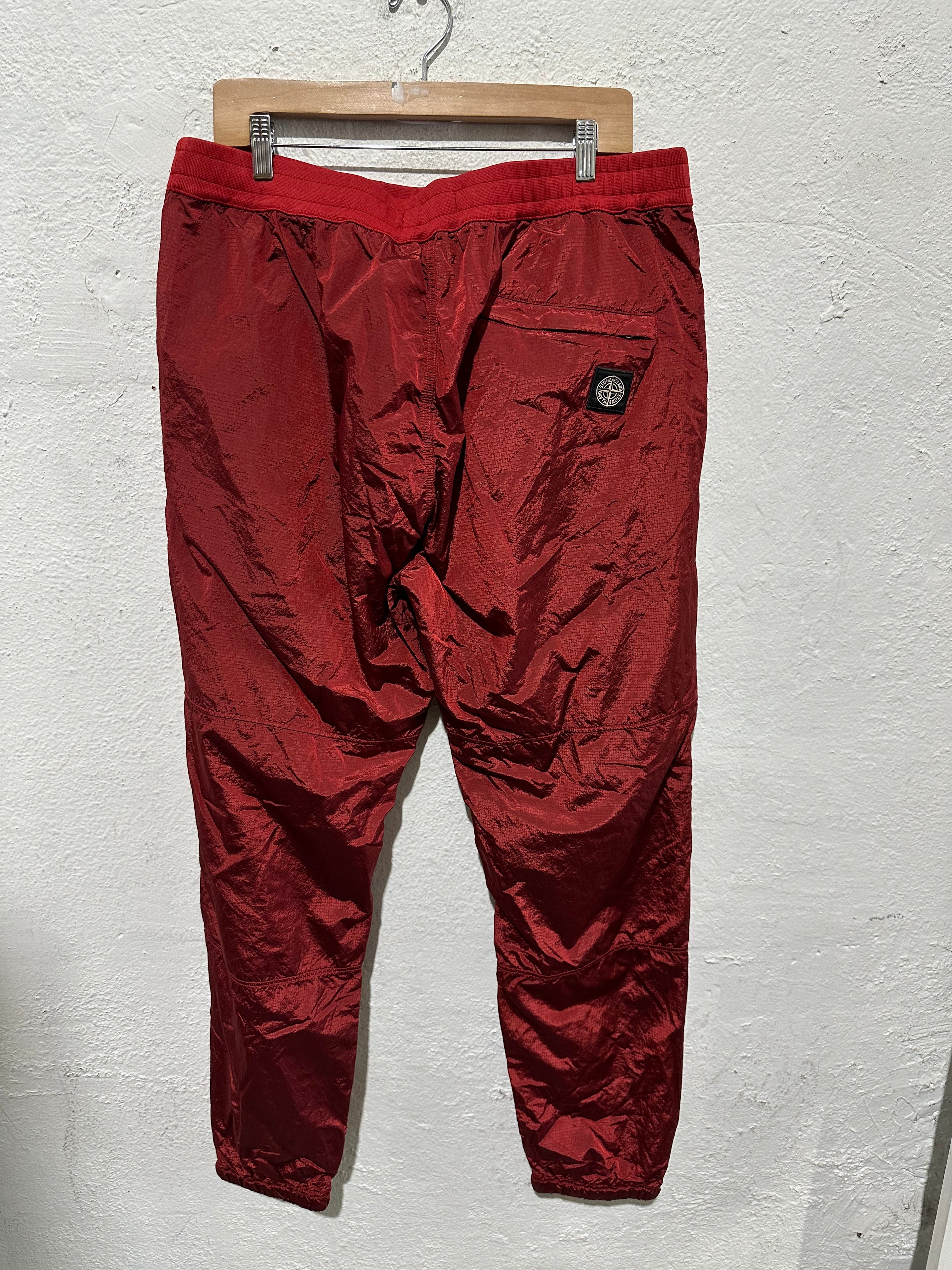 NEW Stone Island Track Pants - SSense Red Size XXL