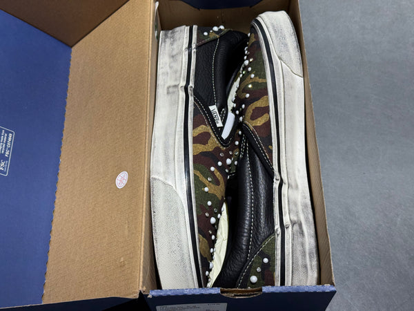 Vans LX Classic Slip-On 98 Pearlized Pack - Camo Black Size 7
