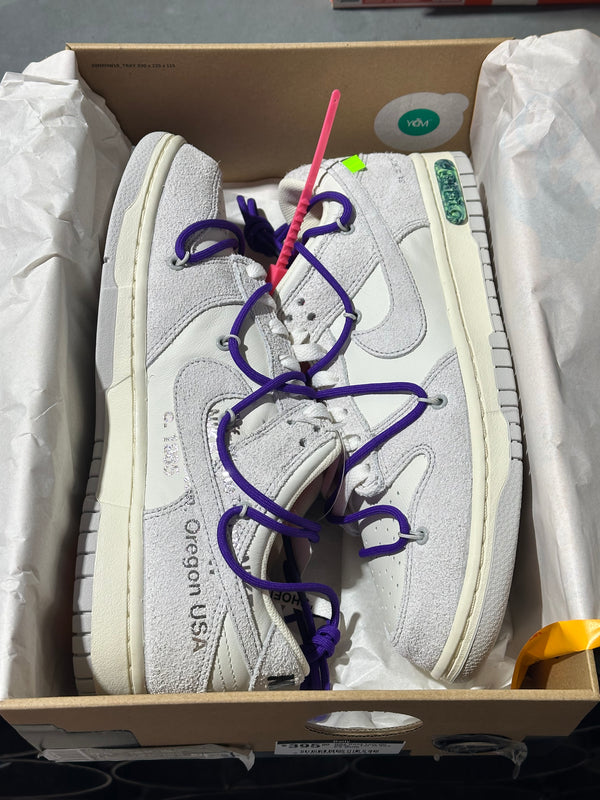 Nike Dunk Low Off White - Lot 15 Size 9.5